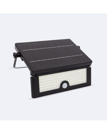 Projecteur LED Solaire 10W IP54 avec Détecteur de Mouvement PIR y Crépusculaire