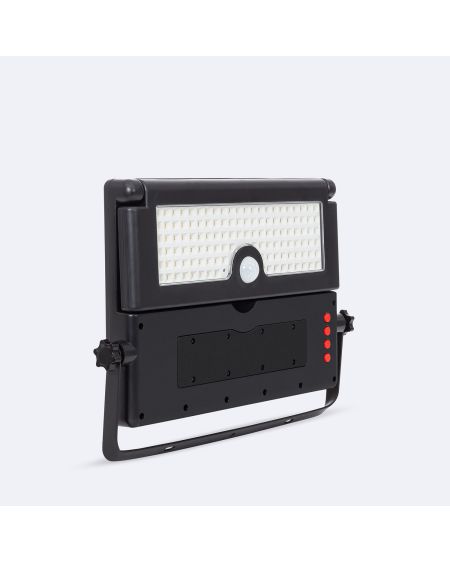 Projecteur LED Solaire 10W IP54 avec Détecteur de Mouvement PIR y Crépusculaire