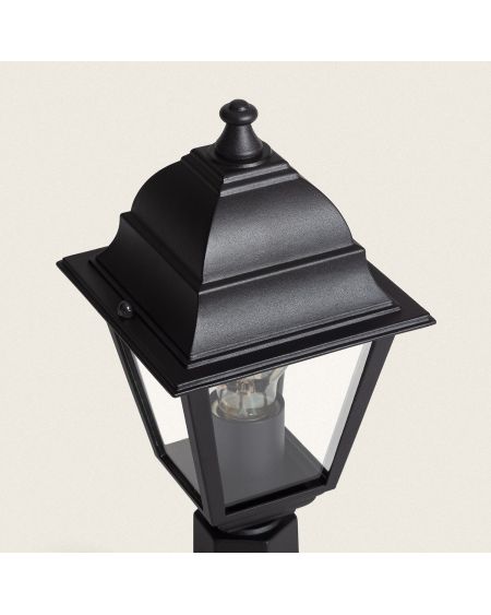 Balise Muret sur Pied Aluminium et Verre Villa