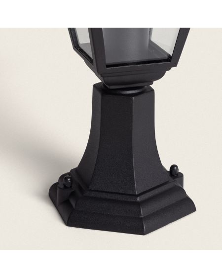 Balise Muret sur Pied Aluminium et Verre Villa