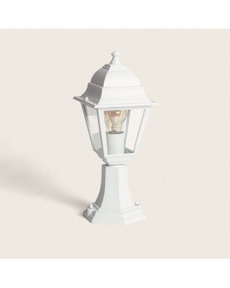 Balise Muret sur Pied Aluminium et Verre Villa
