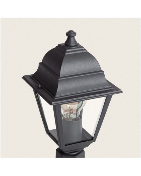 Balise Muret sur Pied Aluminium et Verre Villa