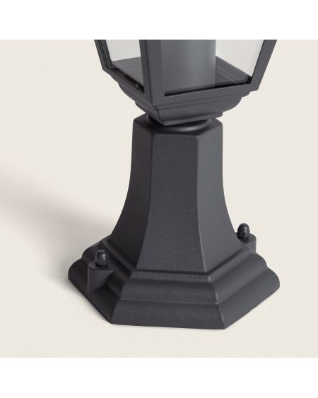 Balise Muret sur Pied Aluminium et Verre Villa