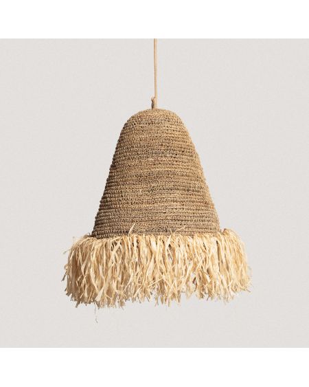 Suspension Rotin et Jute Rahan ILUZZIA