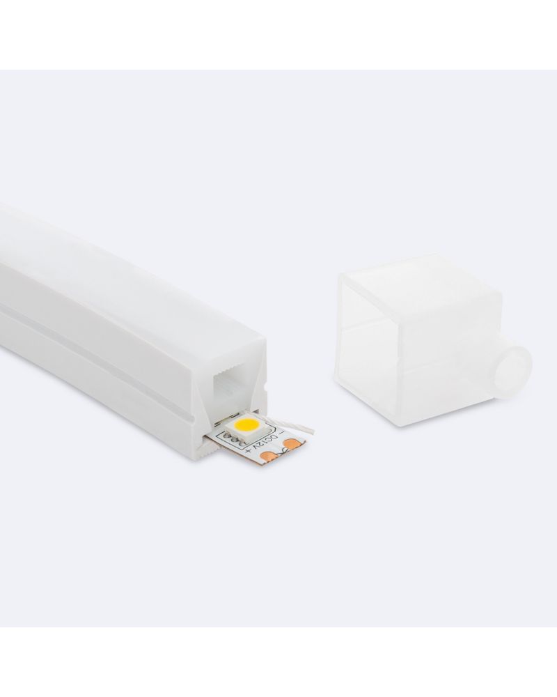 Tube Silicone LED Flex Encastré pour Ruban jusqu'à 8 mm BL1616 Tube Silicone LED Flex Encastré pour Ruban jusqu'à 8 mm BL1616