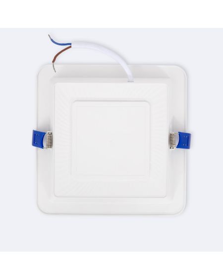 Dalle LED Carrée Slim 12 W Coupe 160x160 mm
