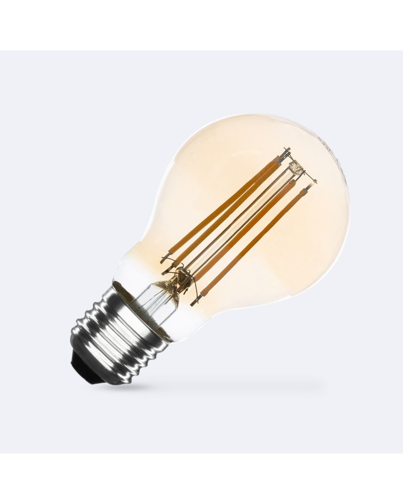 Ampoule LED Filament E27 8W 1055 lm Dimmable A60 Gold Ampoule LED Filament E27 8W 1055 lm Dimmable A60 Gold