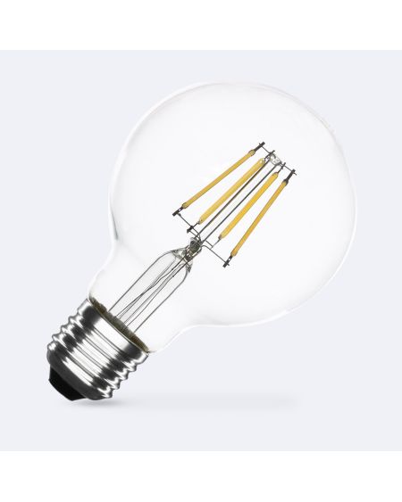 Ampoule LED Filament E27 6W 720 lm Dimmable G80
