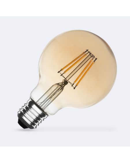 Ampoule LED Filament E27 6W 720lm Dimmable G80 Gold