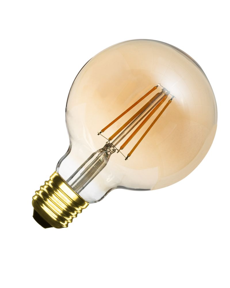 Ampoule LED Filament E27 6W 720 lm G95 Gold