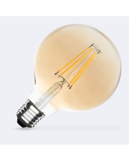 Ampoule LED Filament E27 8W 1055 lm Dimmable G95 Gold