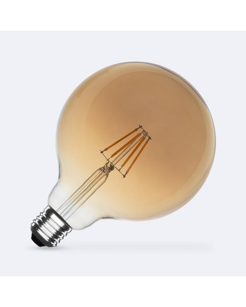 Ampoule LED Filament E27 6W 720 lm G125 Gold