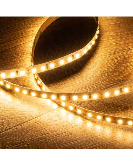 Ruban LED 12V DC SMD2835 120LED/m 5m IP20 Largeur 8mm Coupe 5cm