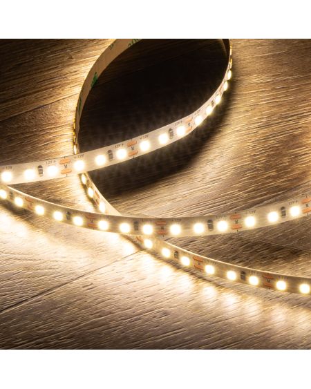 Ruban LED 12V DC SMD2835 120LED/m 5m IP20 Largeur 8mm Coupe 5cm