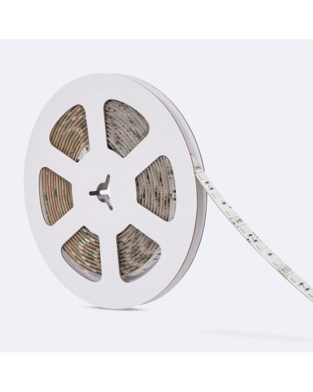 Ruban LED RGB 12V DC SMD5050 60LED/m 5m IP65 Largeur 10mm Coupe 10cm