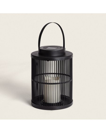 Lampe à Poser LED Extérieure Solaire Effet Bougie Omis