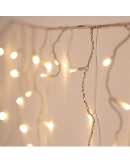 Guirlande LED Extérieure Transparente Carámbano 6m
