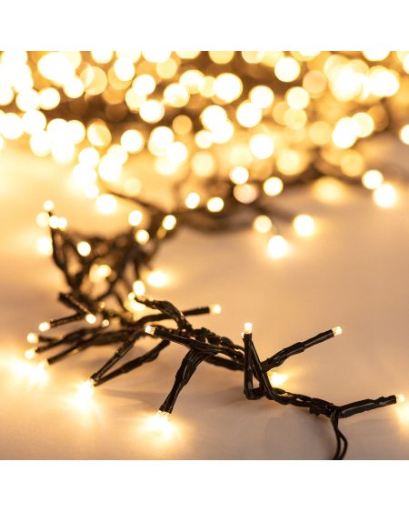 Extension 5.5 m pour Rideaux Guirlande LED Extérieurs Câble Noir Racimo