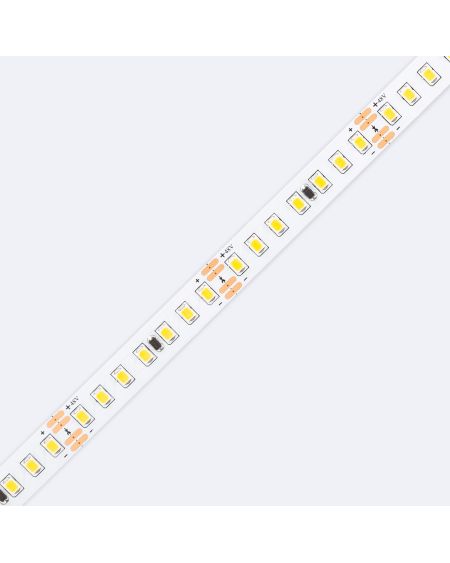 Ruban LED 48V DC SMD2835 140LED/m IP20 30m Ancho 10mm Coupe tous les 5cm Longue distance
