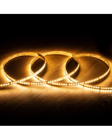 Ruban LED 48V DC SMD2835 140LED/m IP20 30m Ancho 10mm Coupe tous les 5cm Longue distance