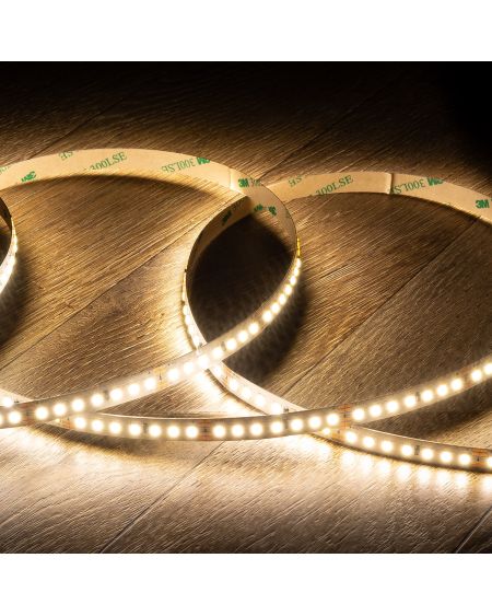 Ruban LED 48V DC SMD2835 140LED/m IP20 30m Ancho 10mm Coupe tous les 5cm Longue distance
