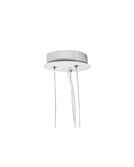 Kit de Suspension Plafonnier LED Rectangulaire 24W 580x200 mm Double Face SwitchDimm