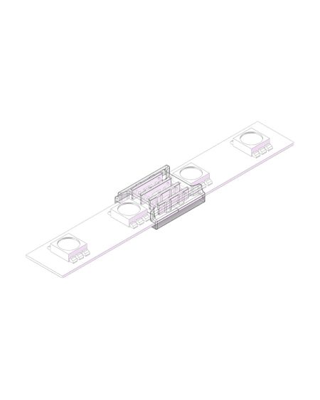 Connecteur HIPPO pour Ruban LED RGBIC COB 24V DC IP20 Largeur 10mm