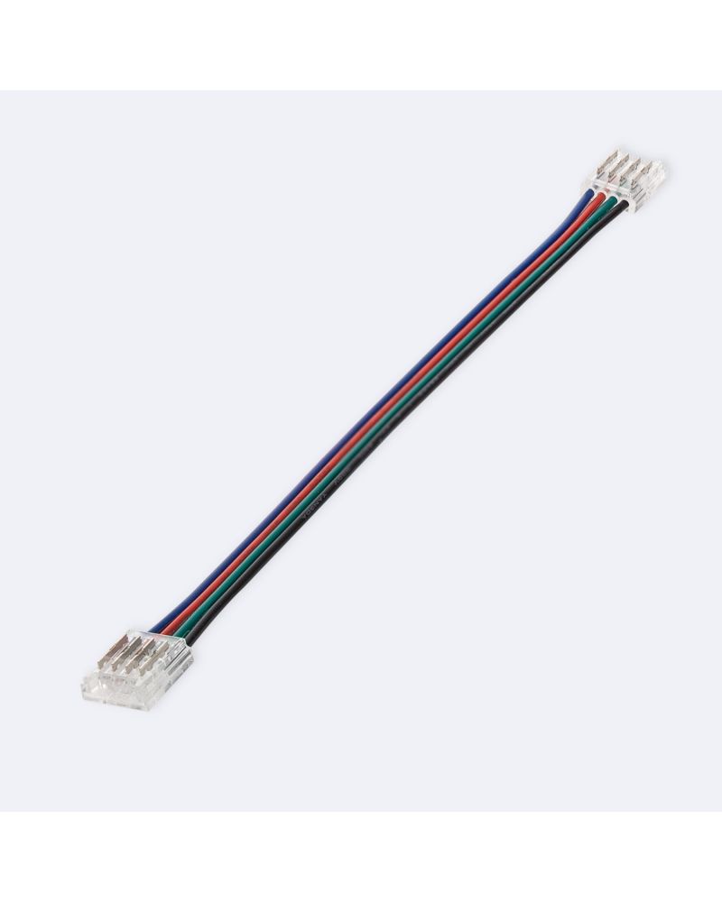 Connecteur HIPPO Double avec câble pour Ruban LED RGBIC COB 24V DC IP20 Largeur 10mm