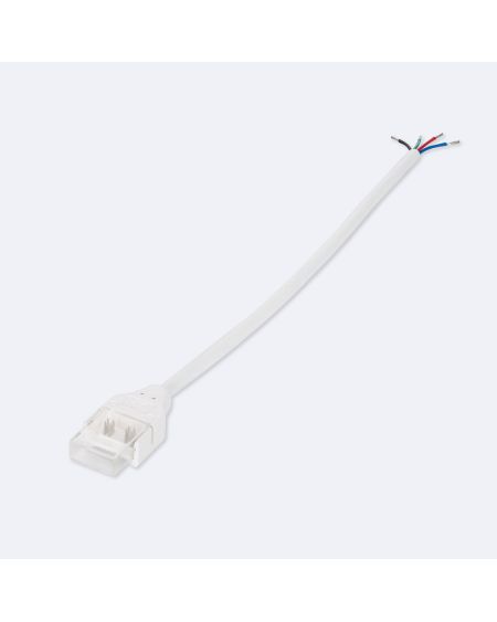Connecteur HIPPO IP65 avec Câble pour Ruban LED RGBIC COB 24V DC IP65 Largeur 10mm