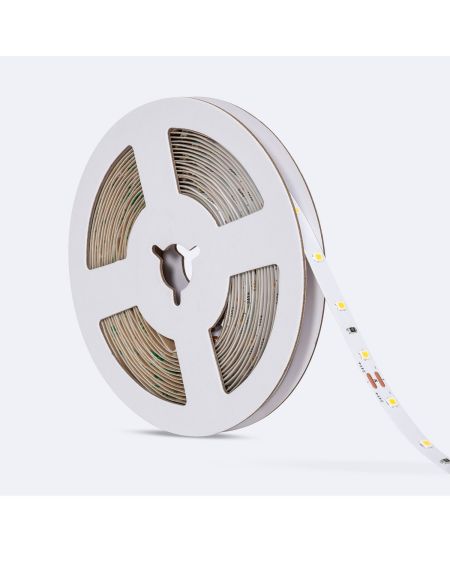 Ruban LED 24V DC 60LED/m 5m IP20 Largeur 8mm coupe 10cm
