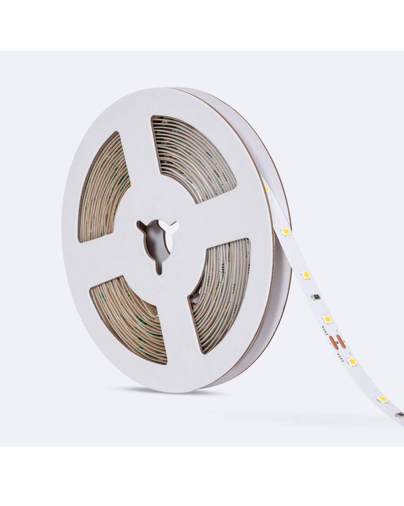 Ruban LED 24V DC 60LED/m 5m IP20 Largeur 8mm coupe 10cm