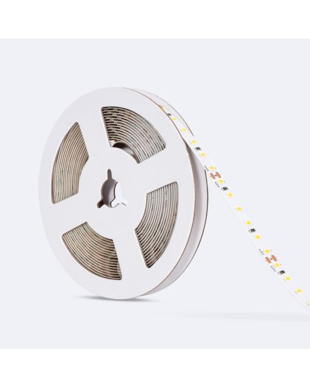 Ruban LED 24V DC SMD2835 120LED/m 5m IP20 Largeur 8mm Coupe 5cm