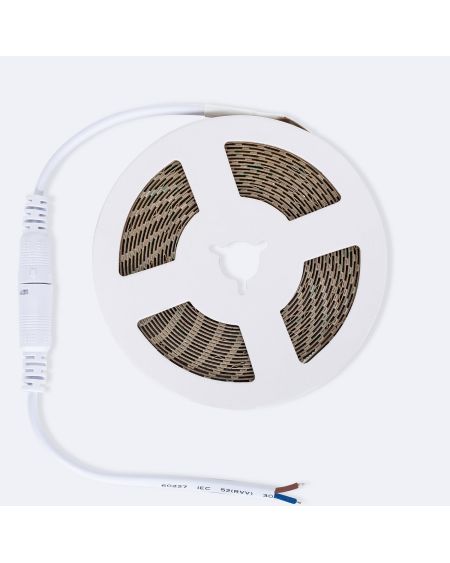 Ruban LED 24V DC SMD2835 120LED/m 5m IP20 Largeur 8mm Coupe 5cm