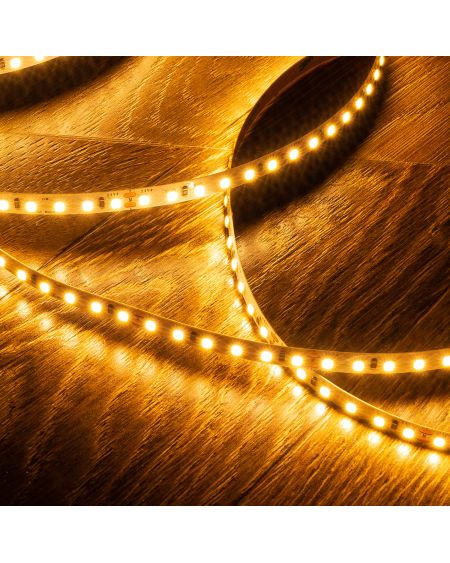 Ruban LED 24V DC SMD2835 120LED/m 5m IP20 Largeur 8mm Coupe 5cm