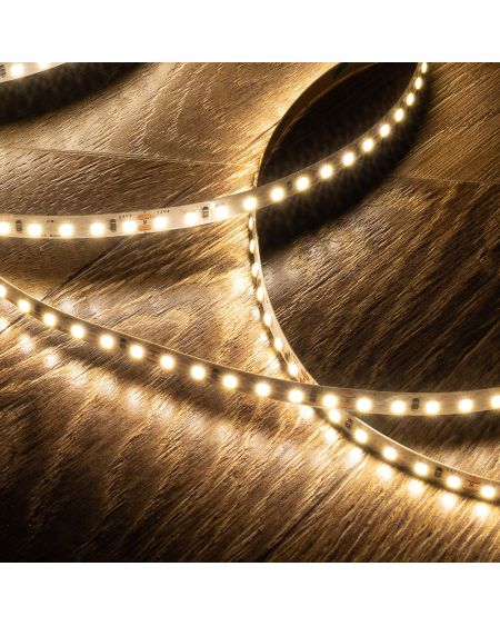 Ruban LED 24V DC SMD2835 120LED/m 5m IP20 Largeur 8mm Coupe 5cm