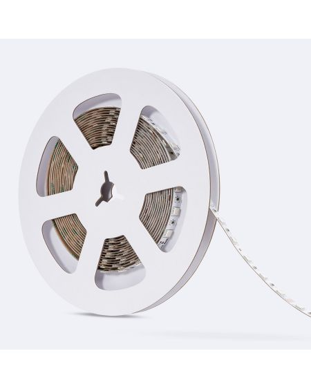 Ruban LED RGB 24V DC SMD5050 60LED/m 5m IP20 Largeur 10mm Coupe 10cm