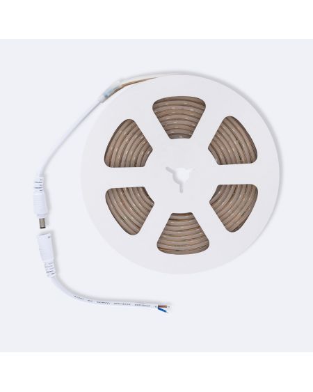 Ruban LED 24V DC SMD Silicone FLEX 60LED/m 5m IP68 Largeur 10mm Coupe tous les 10cm