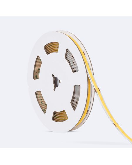 Ruban LED COB 24V DC 320 LED/m 5m IP20 CRI90 Largeur 8mm Coupe 5 cm