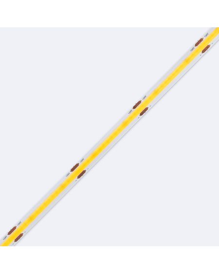 Ruban LED COB 24V DC 320 LED/m 5m IP20 CRI90 Largeur 8mm Coupe 5 cm