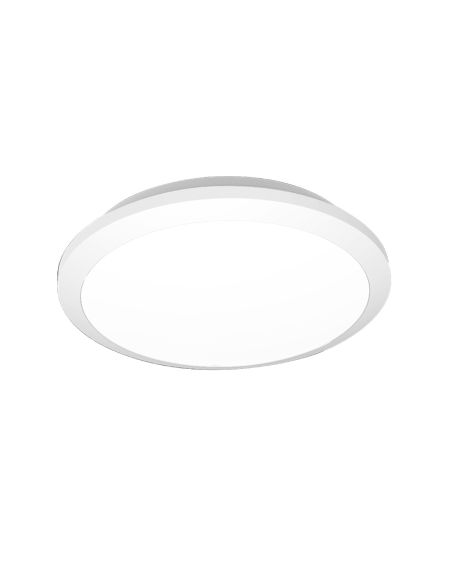 Plafonnier Extérieur LED Circulaire CCT 12,5-18,5W avec Détecteur de Mouvement Radar et Éclairage de Secours Ø300 mm