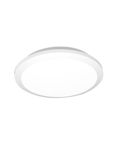 Plafonnier LED Extérieur CCT 21-30W avec Éclairage de Secours Ø300 mm