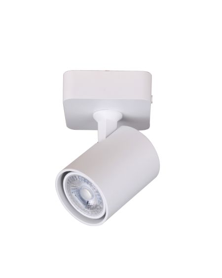 Plafonnier Orientable Cora 1 Spot Blanc
