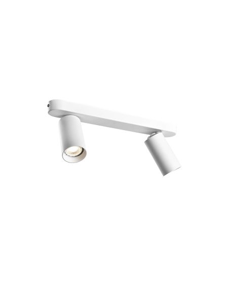 Plafonnier Orientable Cora 2 Spots Blanc