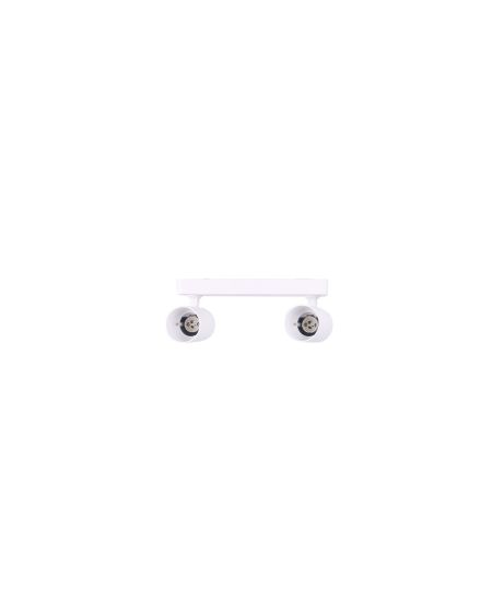Plafonnier Orientable Cora 2 Spots Blanc
