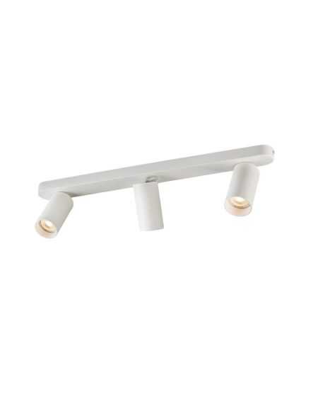 Plafonnier Orientable Blanc Cora 3 Spots