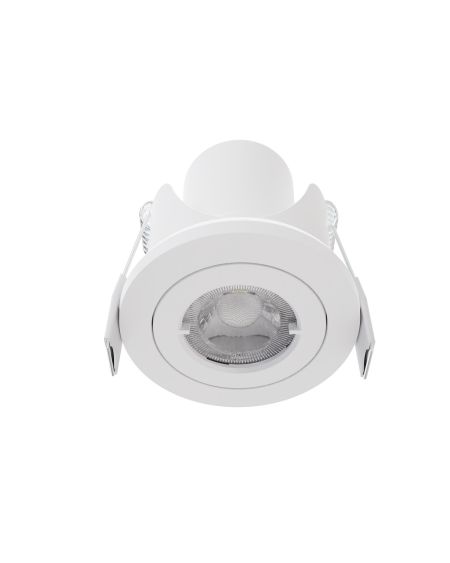 Spot Downlight LED 4W Rond Blanc Coupe Ø85 mm