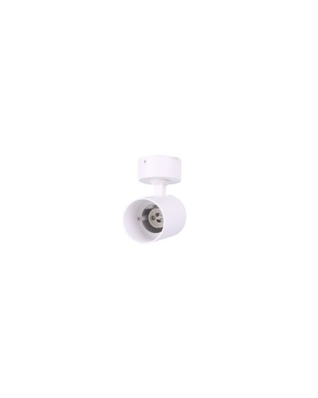Plafonnier Orientable Cora 1 Spot Nona Blanc
