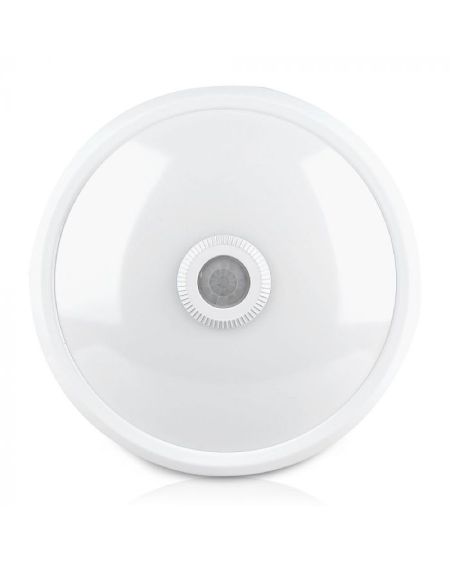 Plafonnier LED 15W avec Détecteur de Mouvement PIR et Crépusculaire