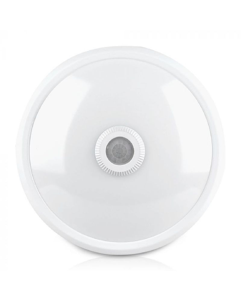 Plafonnier LED 15W avec Détecteur de Mouvement PIR et Crépusculaire