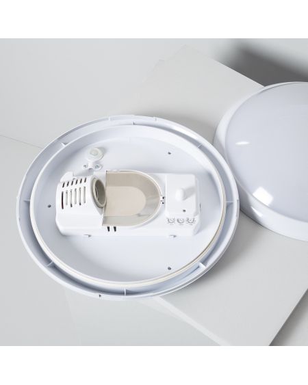Plafonnier E27 avec Détecteur de Mouvement Radar Ø300 mm